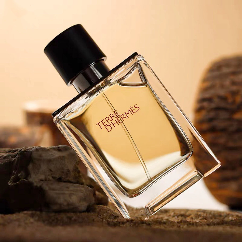 HERMÈS - Terre D'Hermes Eau De Toilette Spray FOR MEN 100ml Velamy Luxury
