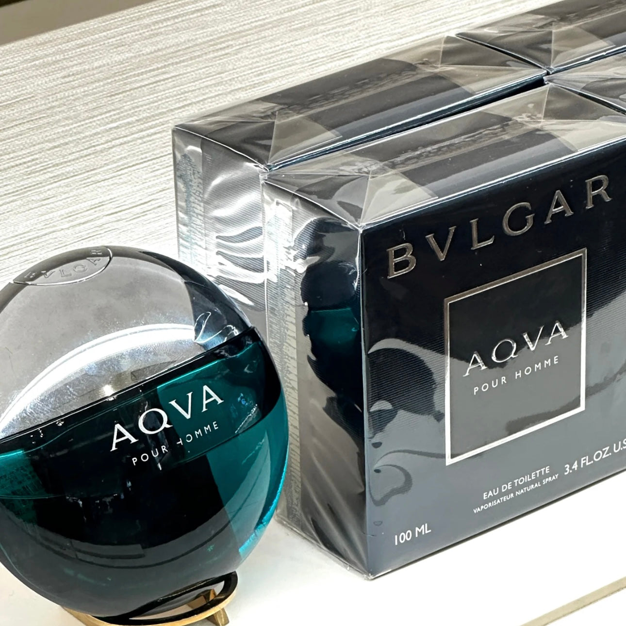 BVLGARI - Aqva Pour Homme Eau De Toilette Spray FOR MEN 100ml/3.4oz Velamy Luxury